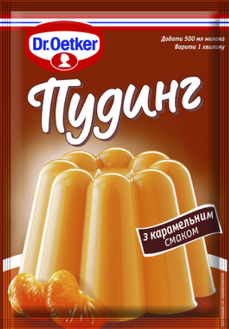 Dr. Oetker Пудинг зі смаком карамелі