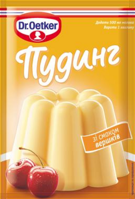 Dr. Oetker Пудинг зі смаком вершків