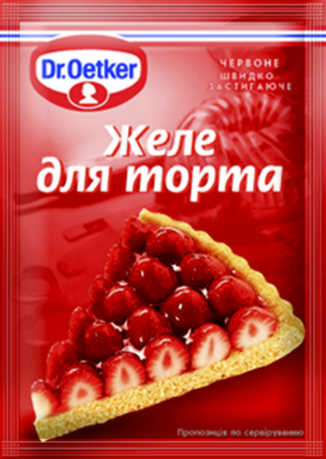 Dr. Oetker Желе для торта червоне